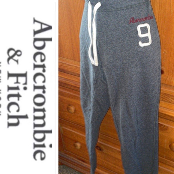 Abercrombie & Fitch Pants - Abercrombie & Fitch Logo Sweatpants
